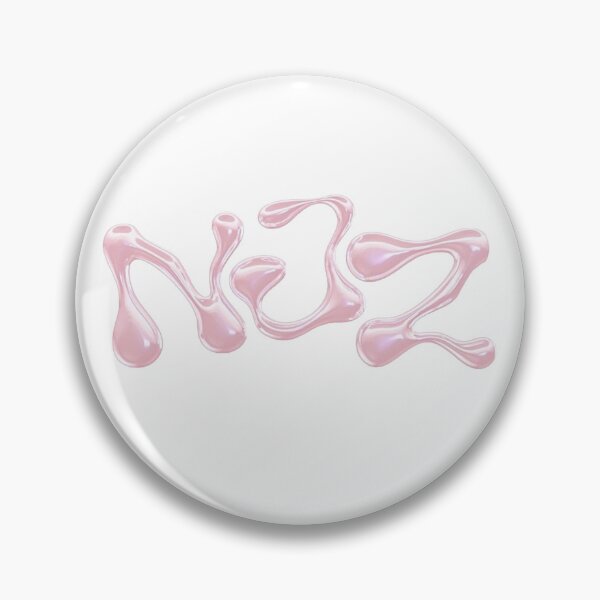Item preview, NJZ Pink Chrome Logo ( Newjeans ) designed and sold by yourbrothersmom.
