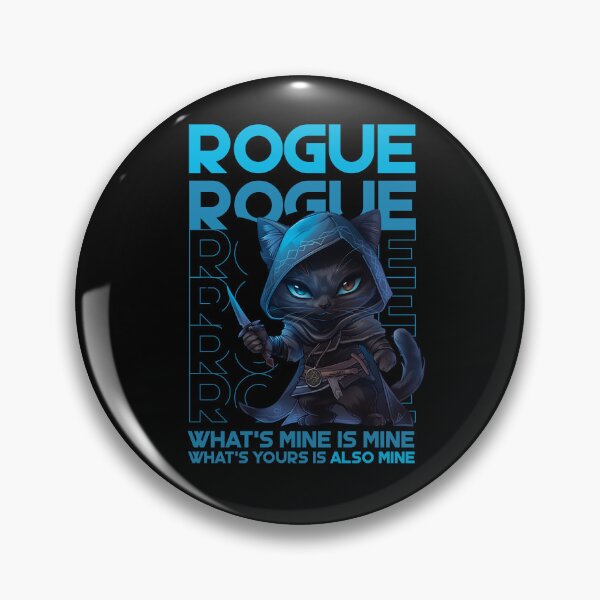 Item preview, Rogue Cat designed and sold by Not Enough Mana - RPG Stuff.