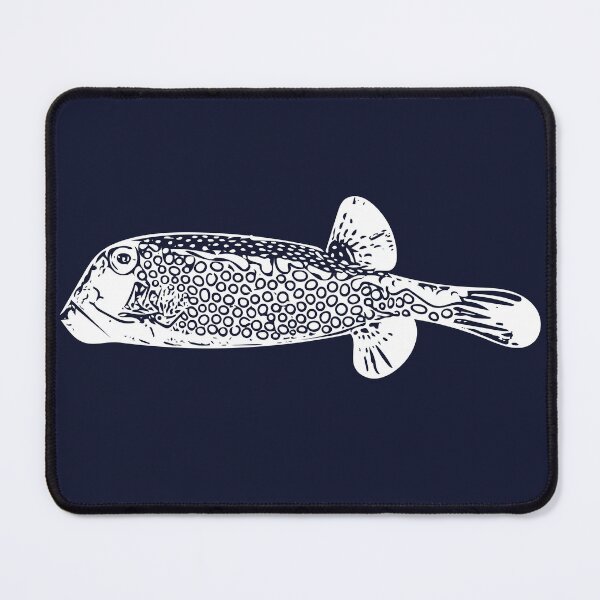 Item preview, Spotted Boxfish White Design  designed and sold by designsasstultd.