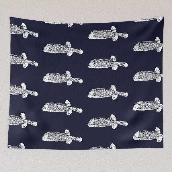 Item preview, Spotted Boxfish White Design  designed and sold by designsasstultd.