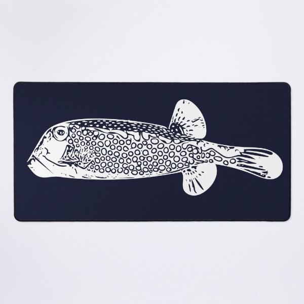 Item preview, Spotted Boxfish White Design designed and sold by designsasstultd.