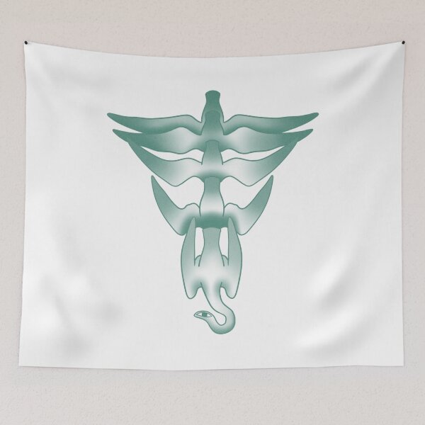 Item preview, Diving Swan (Sage) designed and sold by kairosclerosisart.