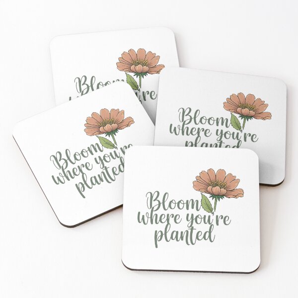 Item preview, Blooming Flower Breaking Through Cracked Concrete with Inspirational Quote designed and sold by zoughlal.