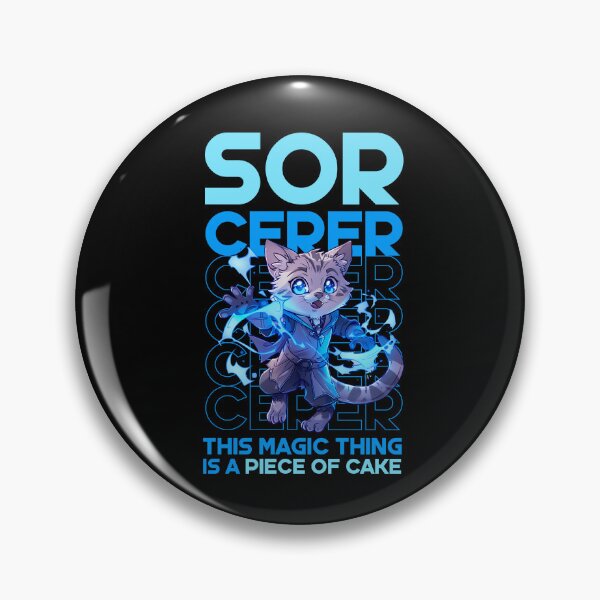 Item preview, Sorcerer Cat designed and sold by Not Enough Mana - RPG Stuff.