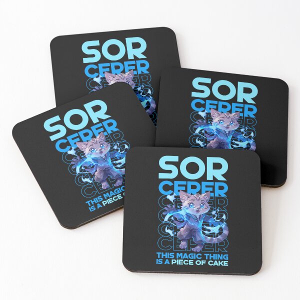 Item preview, Sorcerer Cat designed and sold by Not Enough Mana - RPG Stuff.