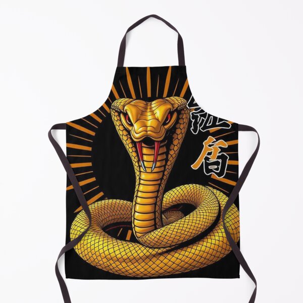 Item preview, golden cobra - martial arts style -karate kia designed and sold by Eandbeyond.