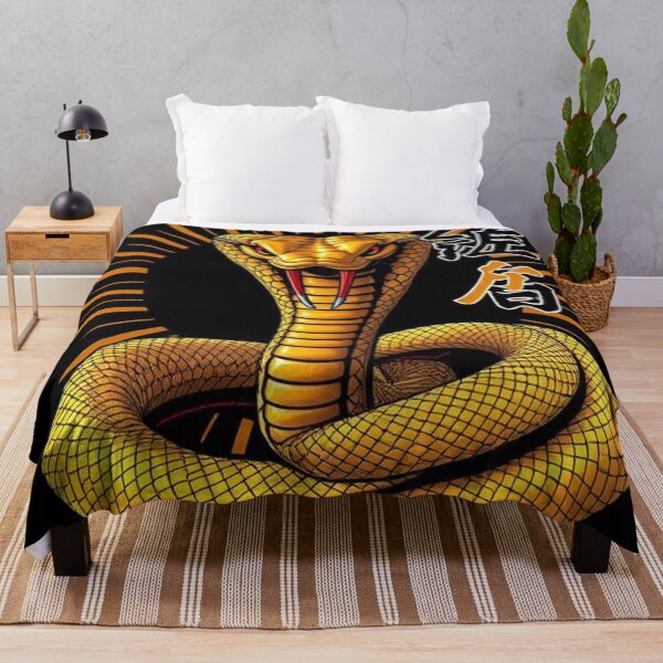 Item preview, golden cobra - martial arts style -karate kia designed and sold by Eandbeyond.
