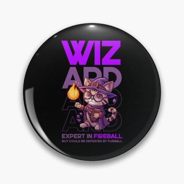 Item preview, Wizard Cat designed and sold by Not Enough Mana - RPG Stuff.