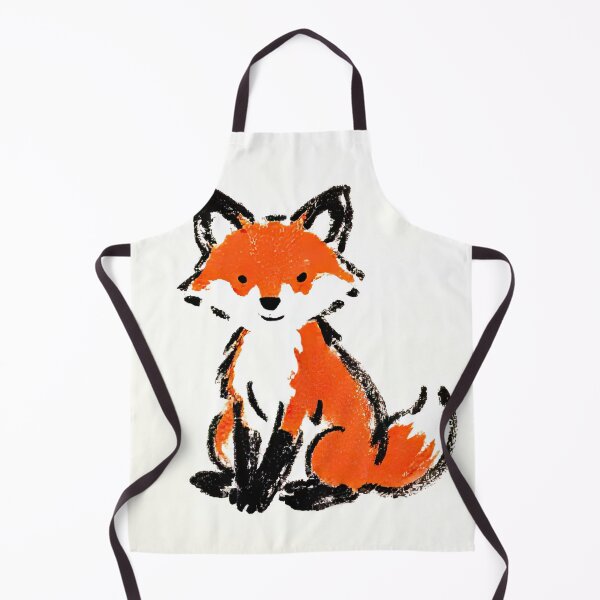 Item preview, Cute Fox Ink Sketch designed and sold by SunkenCost.