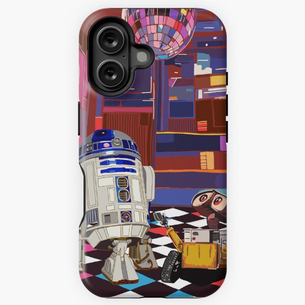 Vista previa del artículo con la obra «Discoteca robot», diseñado y vendido por Charrrlie8.