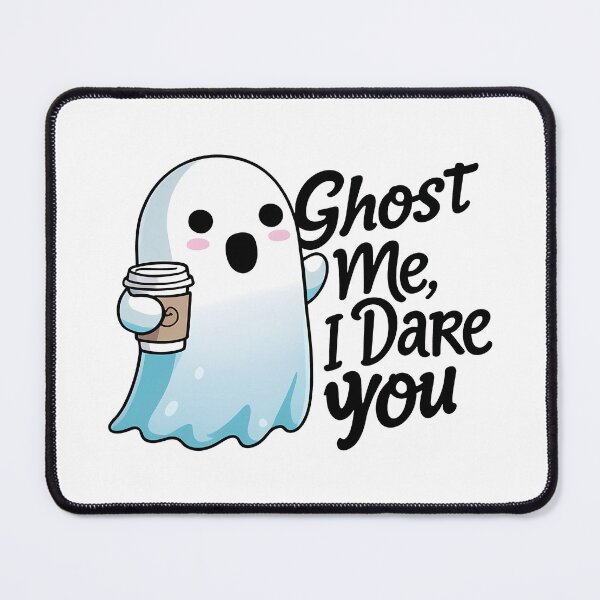 Item preview, Unimpressed Ghost with Coffee Cup and Sarcastic Quote designed and sold by zoughlal.