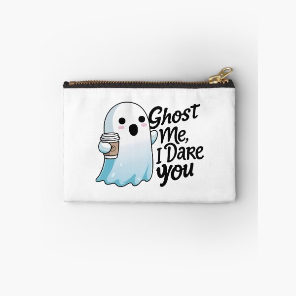 Item preview, Unimpressed Ghost with Coffee Cup and Sarcastic Quote designed and sold by zoughlal.