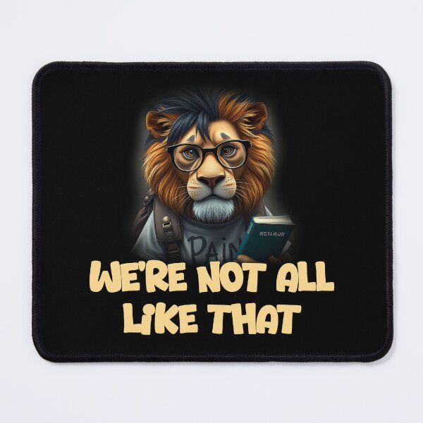Item preview, Funny Emo Lion T-Shirt – Sad Aesthetic, Gothic Roar, Alternative Fashion designed and sold by eh-stuff.