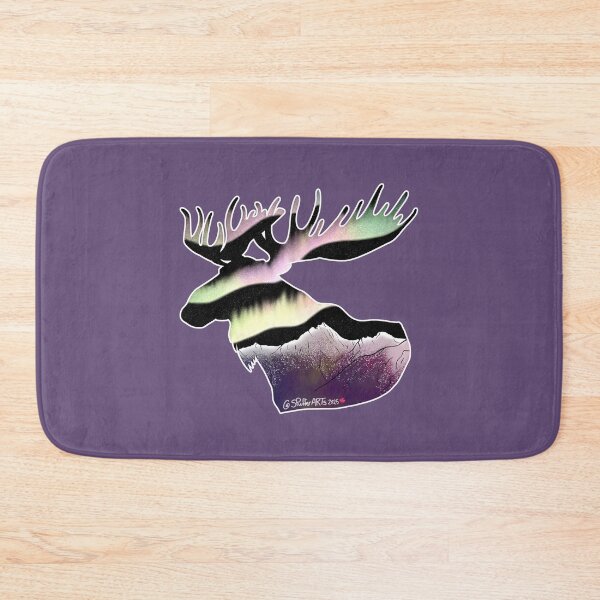 Item preview, Northern Lights - Moose  designed and sold by SPufferART.