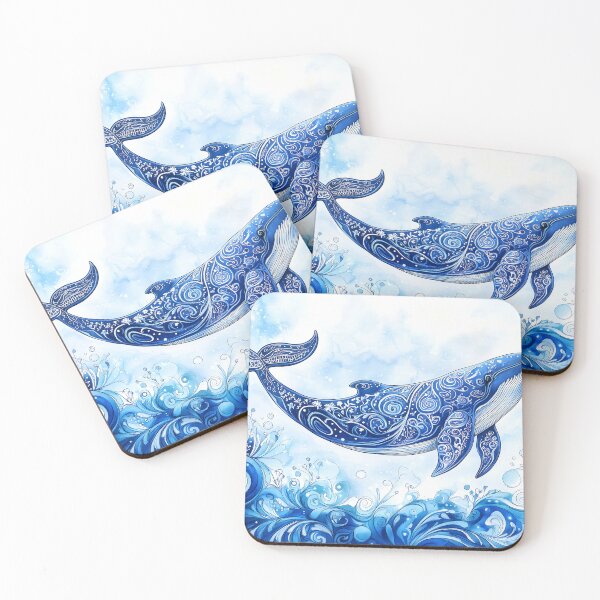 Item preview, Arctic Blue Whale designed and sold by Boddicca.