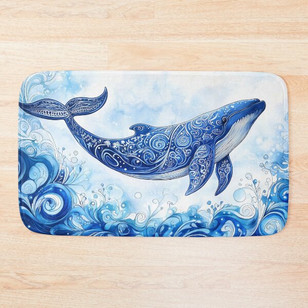 Item preview, Arctic Blue Whale designed and sold by Boddicca.