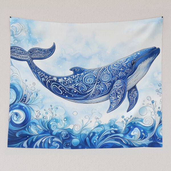 Item preview, Arctic Blue Whale designed and sold by Boddicca.