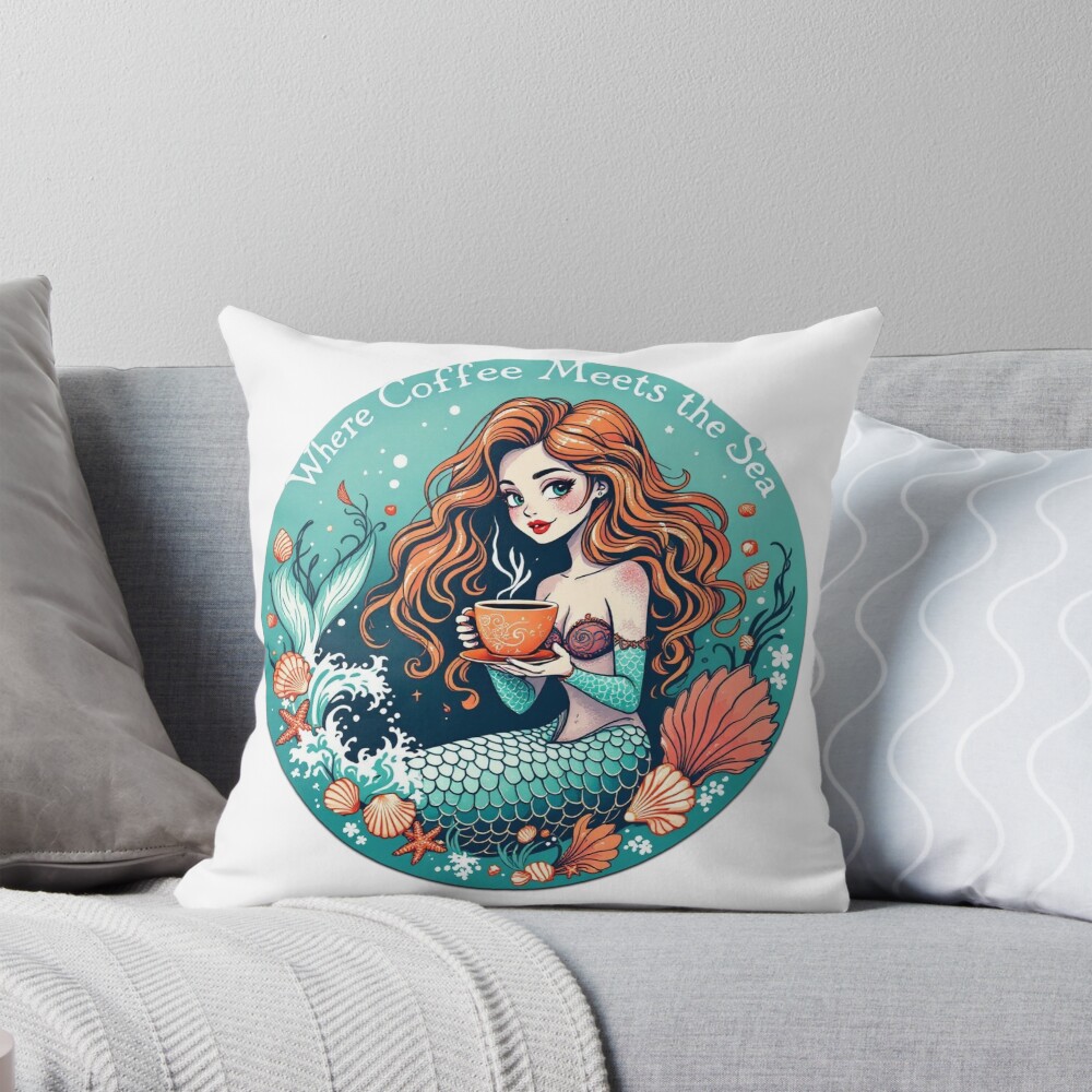 Item preview, Throw Pillow designed and sold by JavaJokeTees.