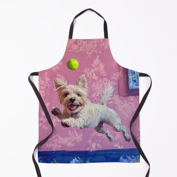Artikelvorschau, Grandmillennial-Kunst, Ein Torwart, skurrile Terrier-Kunst entworfen und verkauft von SophieClimaArt.