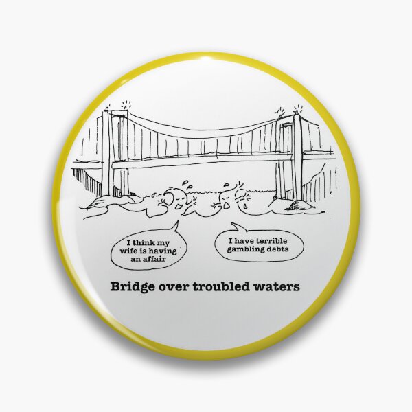 Item preview, Bridge over troubled waters designed and sold by Quahx.