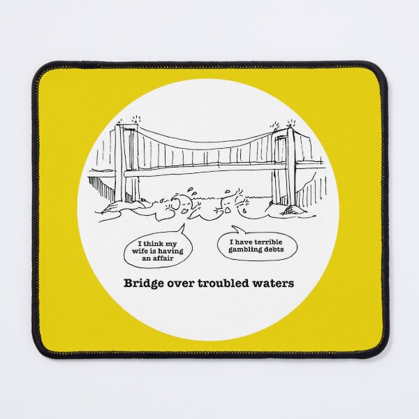 Item preview, Bridge over troubled waters designed and sold by Quahx.