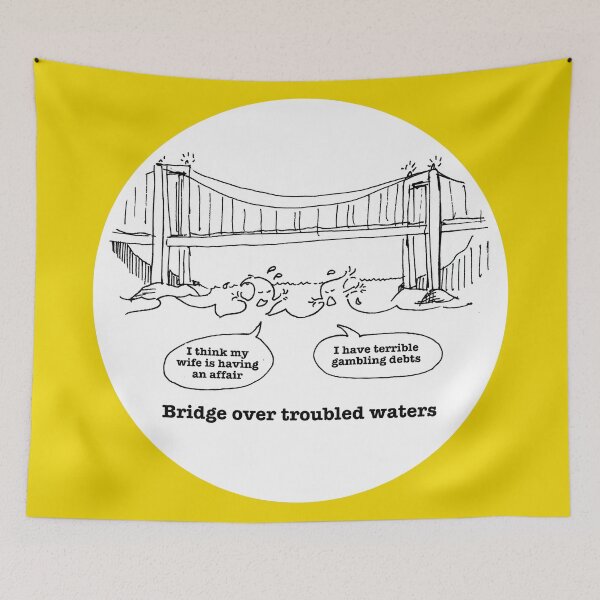 Item preview, Bridge over troubled waters designed and sold by Quahx.