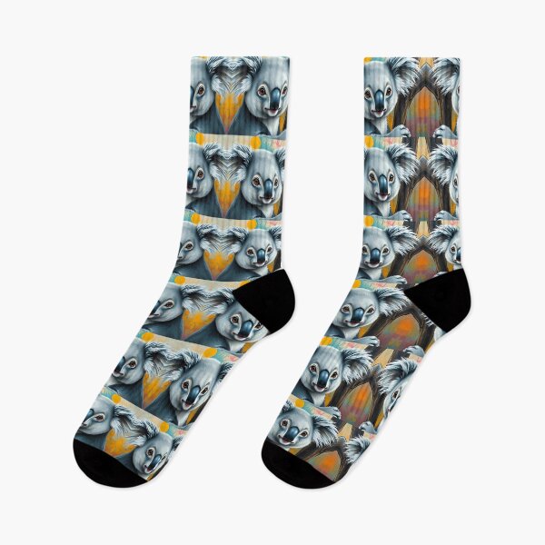 Item preview, Koala Portrait Australian Native Animal Wildlife Conservation designed and sold by kakarikihill.