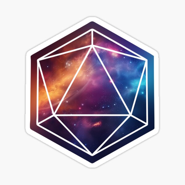 Item preview, D20 Galaxy designed and sold by Not Enough Mana - RPG Stuff.