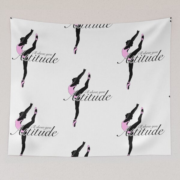 Item preview, ballet dancer attitude pun designed and sold by clawinyourback.