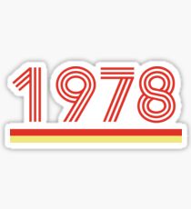 1978 Sticker