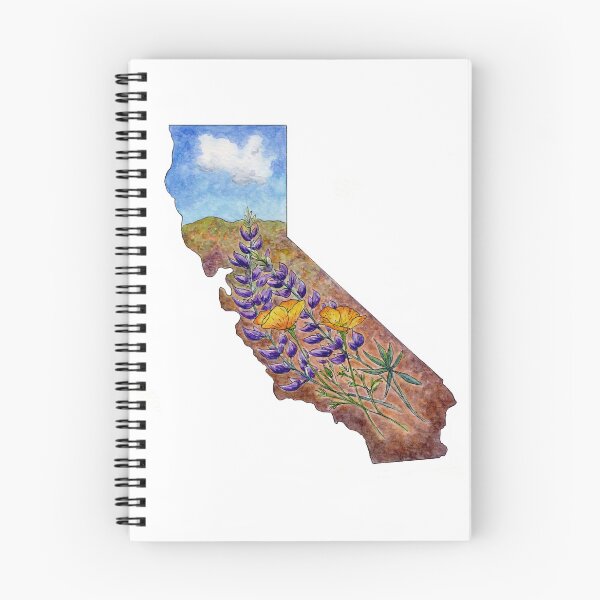 Item preview, California Wildflowers designed and sold by Rhiannon Wolfe Art .