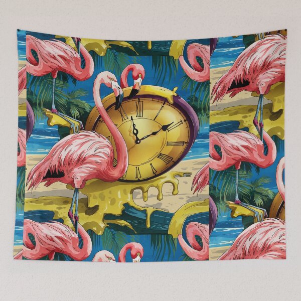 Item preview, Wallpaper - Fabulous Flamingo designed and sold by CanvasCarousel.