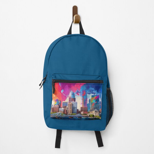 Item preview, Louisville Skyline Graffiti Art – Colorful Abstract Cityscape designed and sold by Phat Dog Designs .