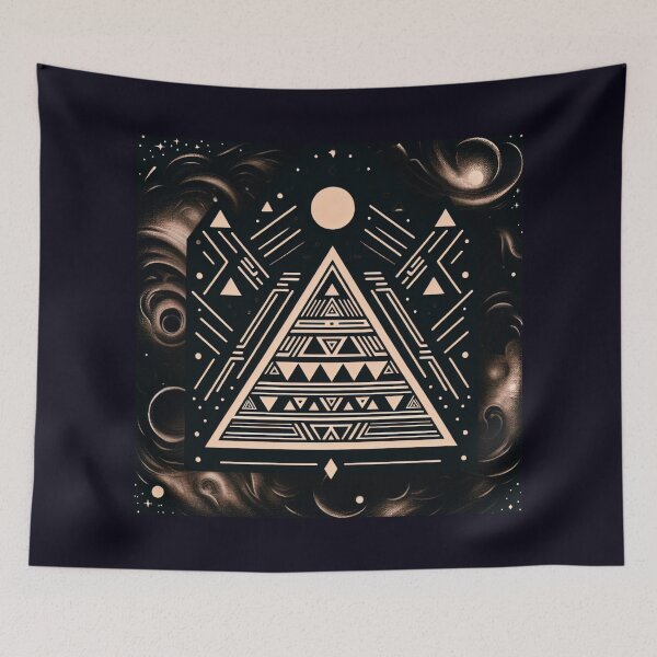 Item preview, Cosmic Aztec Pattern designed and sold by  ViralVisionsCreating .