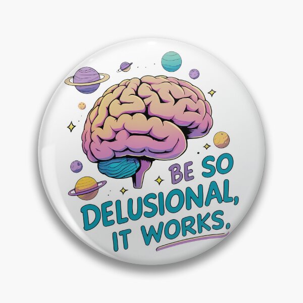 Item preview, Brain Floating Among Planets Be So Delusional It Works Limitless Thinking Playful designed and sold by zoughlal.
