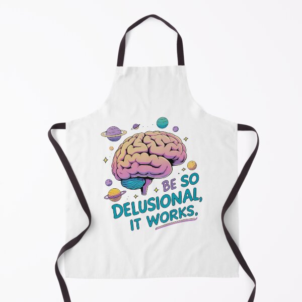 Item preview, Brain Floating Among Planets Be So Delusional It Works Limitless Thinking Playful designed and sold by zoughlal.