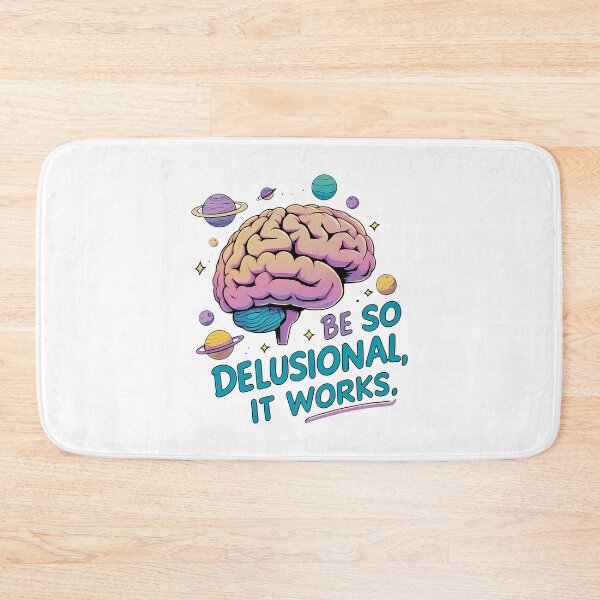 Item preview, Brain Floating Among Planets Be So Delusional It Works Limitless Thinking Playful designed and sold by zoughlal.