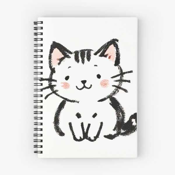 Item preview, Cute Cat Ink Sketch designed and sold by SunkenCost.