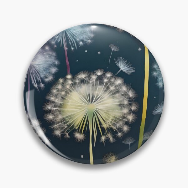 Item preview, Dandelion Flowers Scattered In The Air Pastel Colors designed and sold by Ciervo Primavera.