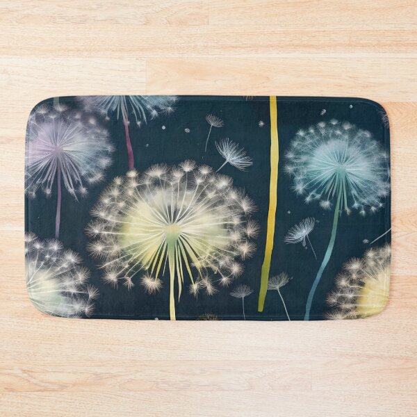 Item preview, Dandelion Flowers Scattered In The Air Pastel Colors designed and sold by Ciervo Primavera.