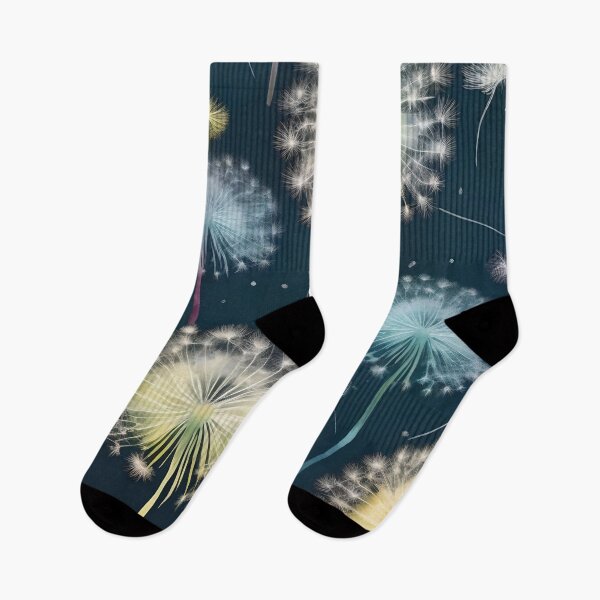 Item preview, Dandelion Flowers Scattered In The Air Pastel Colors designed and sold by Ciervo Primavera.