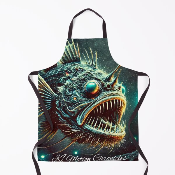 Item preview, Cosmic Angler – Bioluminescent Deep Sea Horror | KMotionChronicles designed and sold by KMChronicles.