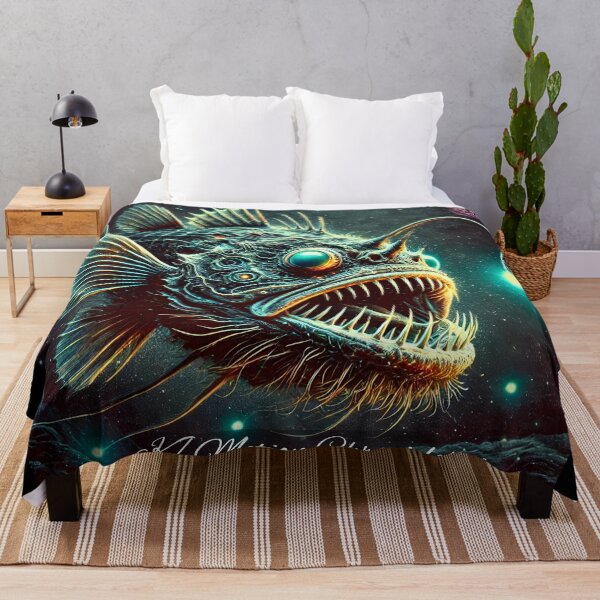 Item preview, Cosmic Angler – Bioluminescent Deep Sea Horror | KMotionChronicles designed and sold by KMChronicles.