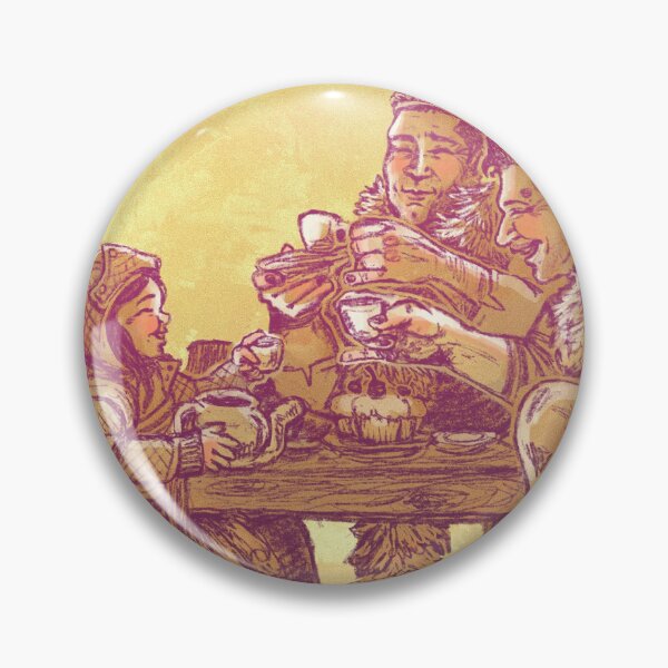 Item preview, tea time with knight princess jee designed and sold by buffaluffalo.