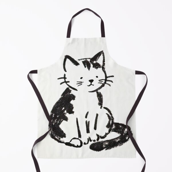 Item preview, Cute Ink Sketch of a Playful Cat designed and sold by SunkenCost.