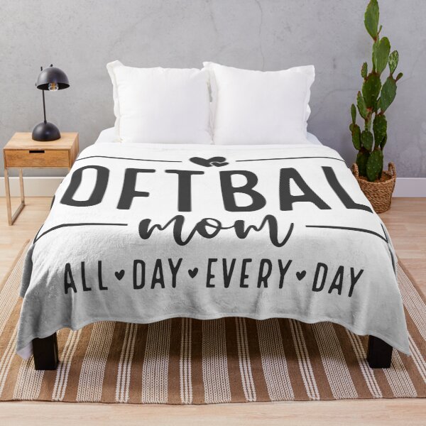 Item preview, Softball Mom All Day Every Day designed and sold by DivaDoodle.