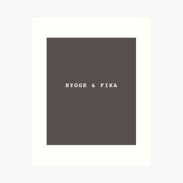 Item preview, Hygge & Fika designed and sold by mivpiv.