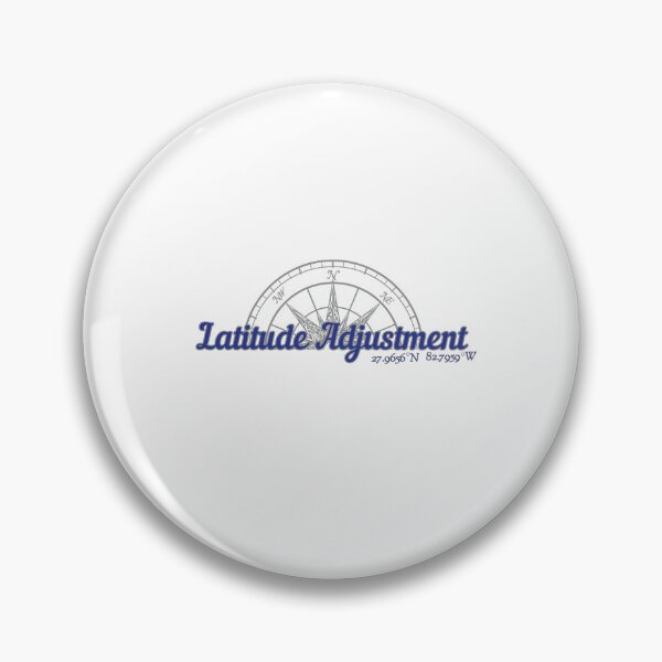 Item preview, Latitude Adjustment 27.9656 N 82.7959 W Alt Version designed and sold by Mads Made Designs.
