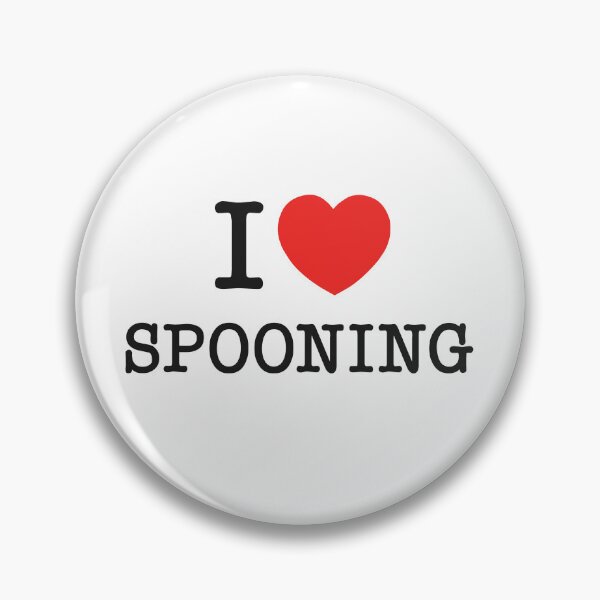 Item preview, I Love Spooning | Funny Spooning Quote Shirt | Cute Relationship Humor | Cozy Couple designed and sold by PaintedPixels01.