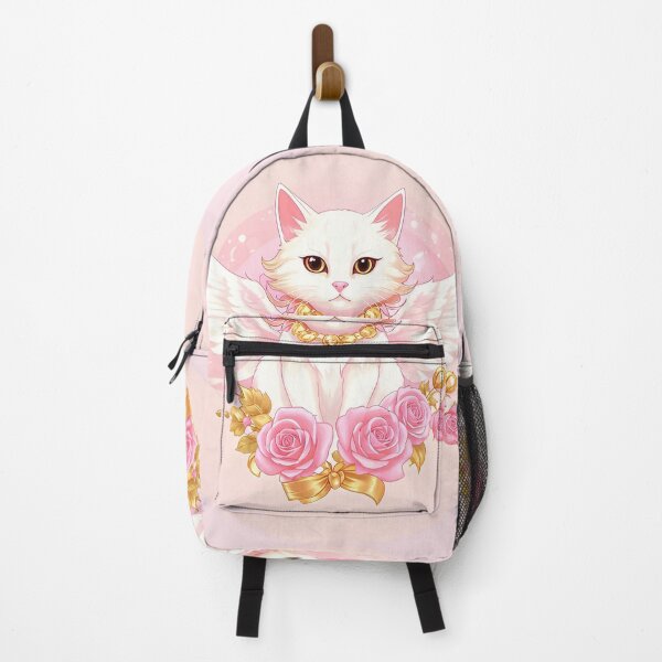 Item preview, Cat angel among roses. designed and sold by Natalia-Vlad.